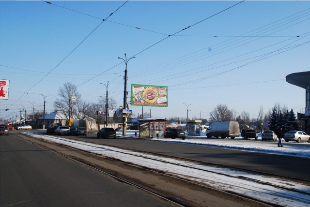 Щит 6x3,  ул. 50 лет Образования СССР- ул. Херсонская цирк, пл. А